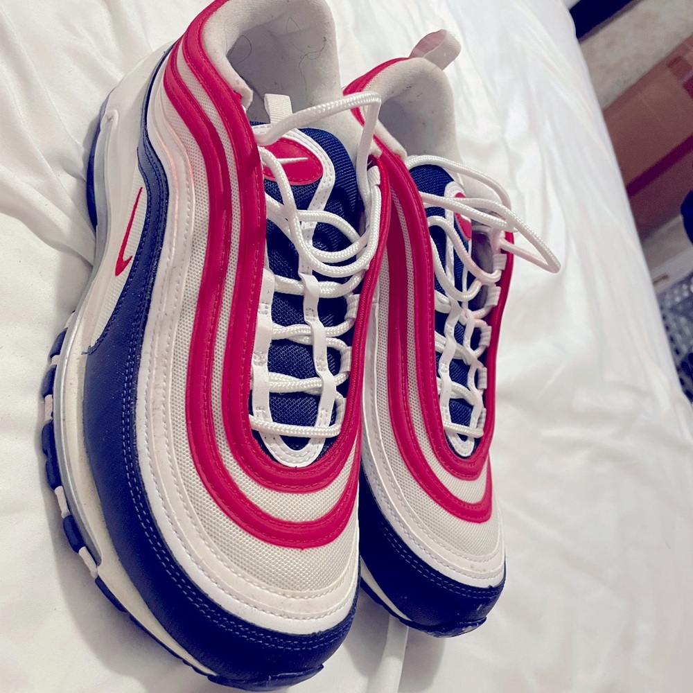 Nike Air Max 97; red, white and blue